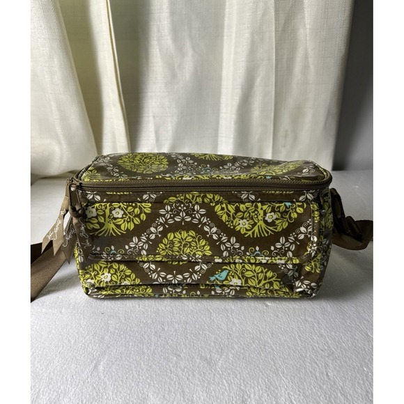 Vera Bradley RETIRED "Sitting In A Tree" Lunch Box Bag Zip Tote Mini Cooler - Picture 1 of 10